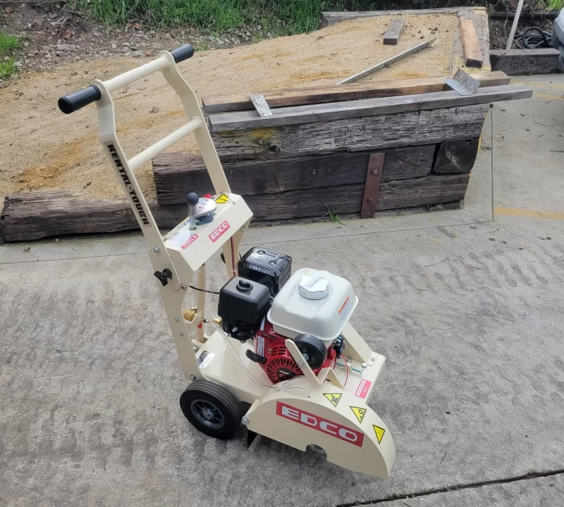 SAW CONCRETE WALK BEHIND