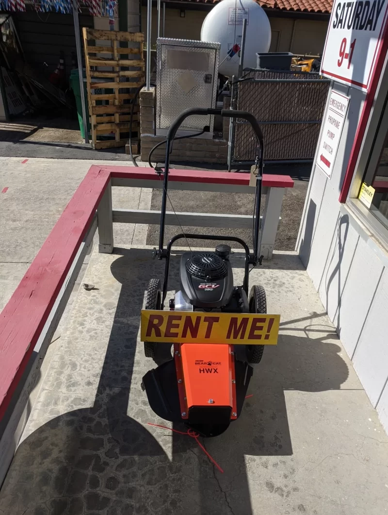 Walk Behind Trimmer Rental