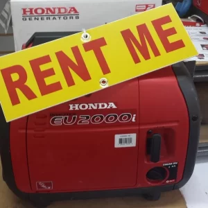 Honda Generator EU2000 Rental