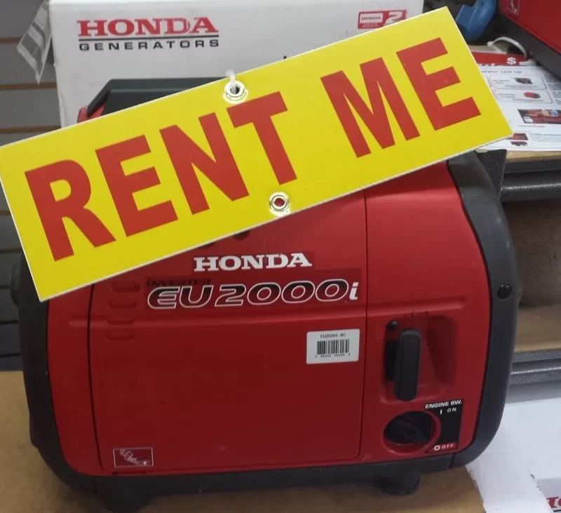 Honda Generator EU2000 Rental