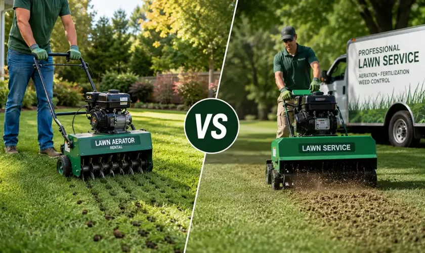 Lawn Aerator Rental vs Hiring a Lawn Service: Which Saves More Money?