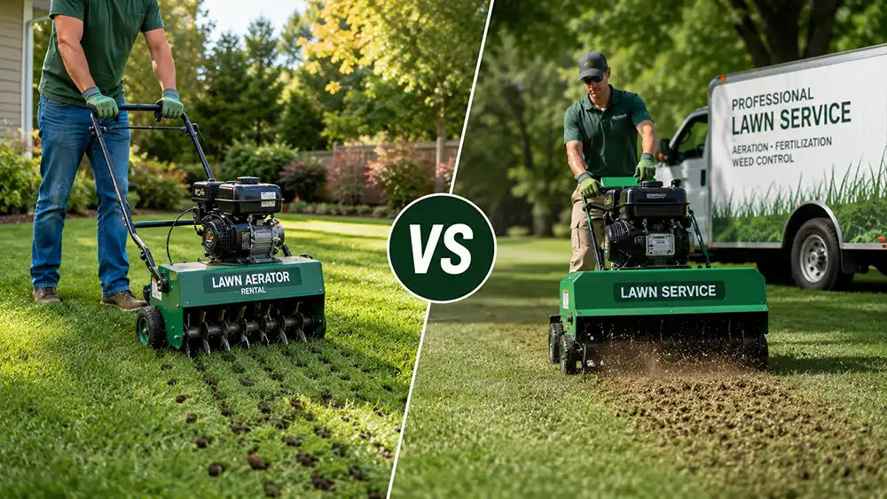 Lawn Aerator Rental vs Hiring a Lawn Service: Which Saves More Money?