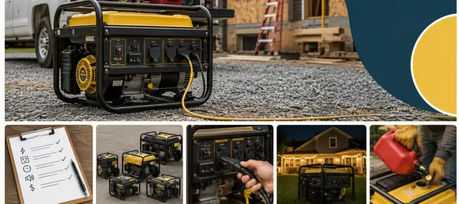 generator size guide in California